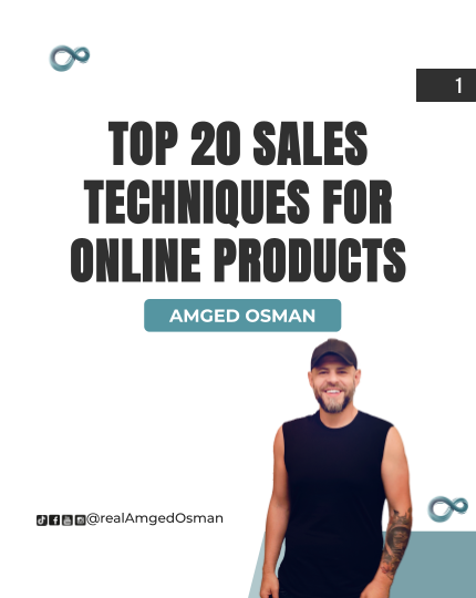 TOP 20 SALES TECHNIQUES FOR ONLINE PRODUCTS